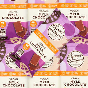 Sugar Free: Sweet William Chocolate Bar (Dairy Free) 100g