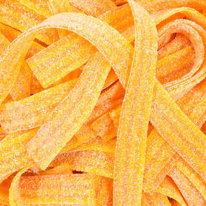 Orange Lollies: Mango Belts Approx. 10