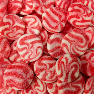 Pink Lollies: Strawberry Swirls Sugared