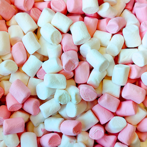Pink Lollies: Mini Marshmallows 200g