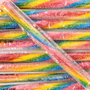 Rainbow: Sugared Tutti Frutti Candy Stick 55g