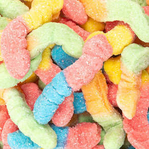 Rainbow: Sour Neon Colourful Worms