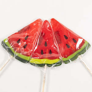 Red: Watermelon Wedge Lollipop 70g