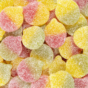 Yellow: Fizzy Sour Apples 100g