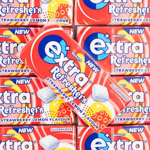 Sugar Free: Extra Refreshers Strawberry Lemon 15.6g (Sugar Free)