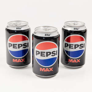 Sugar Free: Pepsi Max No Sugar Can 330ml