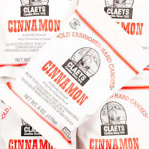 Old Fashioned: Claeys Old Fashioned Hard Candy - Cinnamon 170g