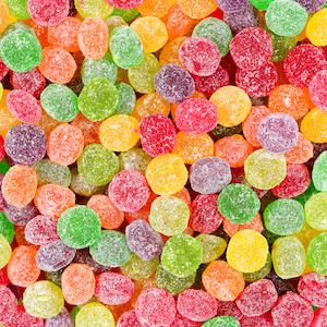 Old Fashioned Lollies: Sour Fruit Drops (Old Fashioned)