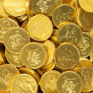 School Holiday Treats: Pirate Chocolate Coins 5's