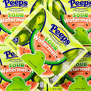 Peeps Chicks Sour Watermelon 10 Pack