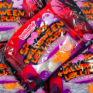 Halloween Lollipop with Glow in the Dark Stick