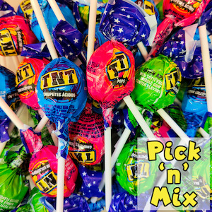 TNT Sour Lollipop 100g (Pick n Mix)