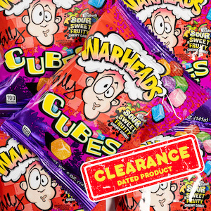 Dated - Warheads Cube Peg Bag