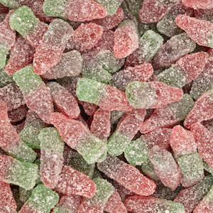 Mini Fizzy Watermelon Bottles 100g