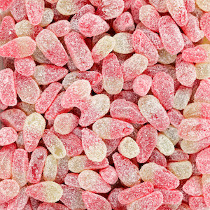 Fizzy: Mini Fizzy Strawberries 100g