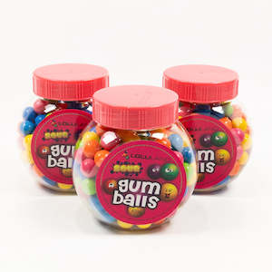 Small Sour Gumballs Jar 400g