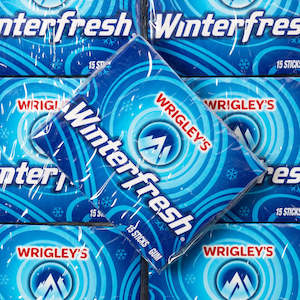 Gum: Wrigley's Winterfresh 15's