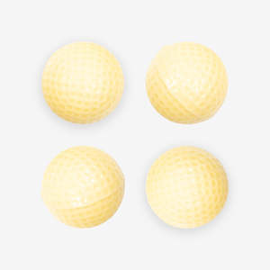 White Chocolate: Golf ball (Single Chocolate)