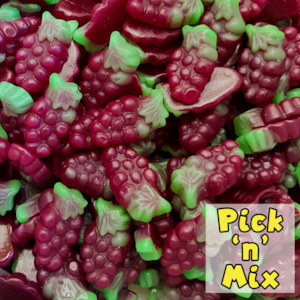 Purple: Sour Grapes 100g (Pick 'n' Mix)