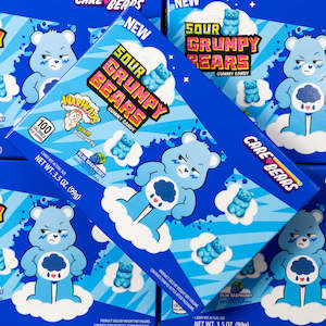 Blue: Warheads Sour Grumpy Bears Theatre Box