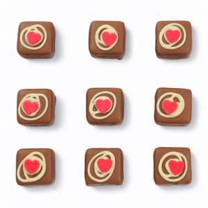 Christmas: Caramel Sweethearts (Single Chocolate)