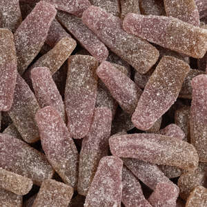 Gummy Lollies: Sour Grape Bottles