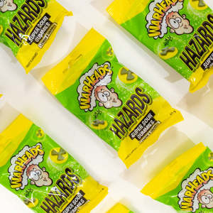 Gummy Lollies: Warheads Sour Hazards