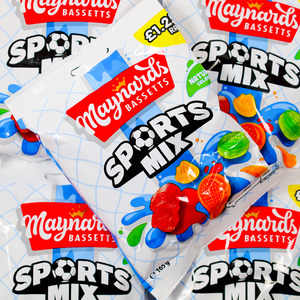 Gummy Lollies: Maynards Bassetts Sports Mix 130g