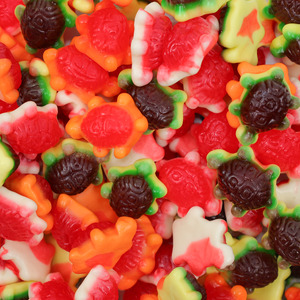 Gummy Lollies: Jelly Filled Turtles 100g