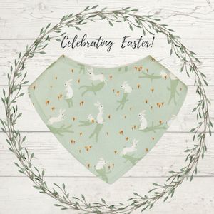 Dribble Bibs: Bunnies & Shadows Dribble Bib