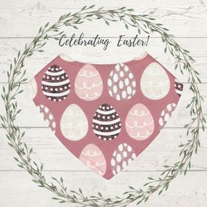 Featured: Decorated Eggs Dribble Bib