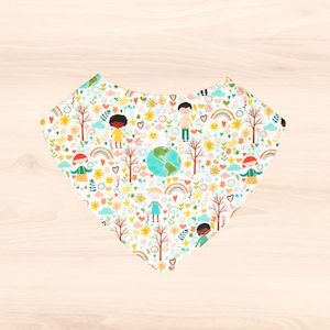 Earth Day Dribble Bib