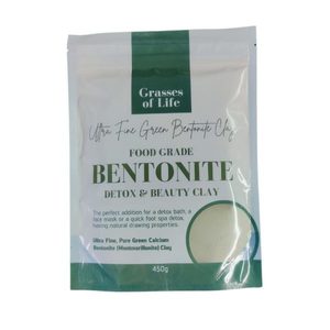 Products: Bentonite – Ultra Fine Detox Clay 450g