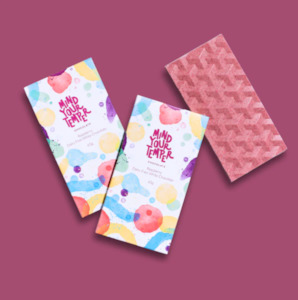 Chocolate & Sweets: Mind Your Temper Chocolate  Bar