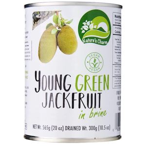 Pantry: Natures charm Jackfruit young green in brine - 565g