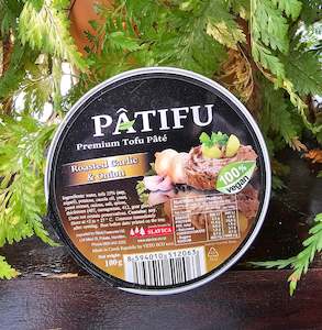 Entire Range: Patifu Roasted Garlic & Onion Pate - 100g
