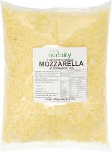 NuDairy Shredded Dairy-Free Mozzarella Alternative - Bulk (1kg) - Available March 4th