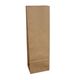 Single Wine Bottle SOS Block Bottom Bag Heavy Duty