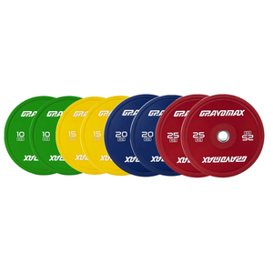 Weight Plate Set 140kg Colour Bumper Plates Package