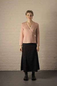 Y2k Pink Wrap Cardi