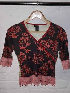 2000s Patterned top