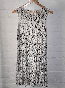 80s Drop Waist Dress