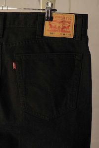 Black 516 Levis