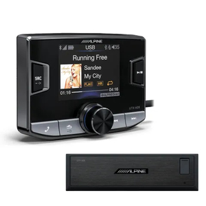 Products: Alpine Hideaway DSP Bluetooth, AM/FM Tuner remote head unit - GRC Car Audio