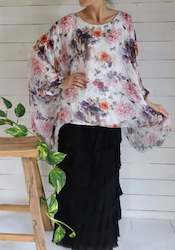 Made in Italy Bethany Floral Top