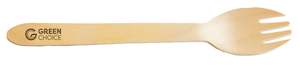 Tableware: Green Choice Wooden Cutlery  Spork