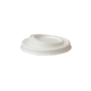 Sugar Cane Lids - White - 8/12/16oz