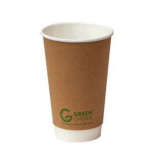 Hot Cups: Double Wall Cup PLA - 16oz