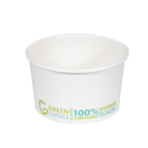 Dessert Tub WHITE PLA - 12oz