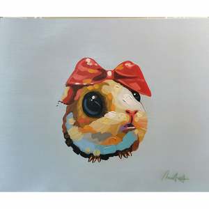 HAND OIL PAINTING 1905A11 - Comic Mice, 60cm x 50cm